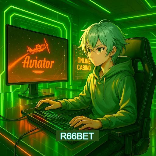 Imagem promocional do app oficial R66BET destacando a conveniência de jogar cassino online pelo celular ou navegador